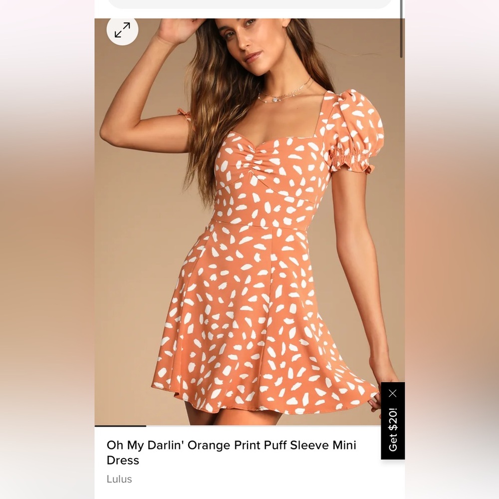 Lulus short sleeve dress